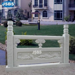 White Marble Balustrade, White Marble Balustrade